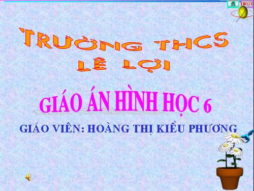 Chương I. §10. Trung điểm của đoạn thẳng