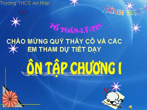 Ôn tập Chương I. Đoạn thẳng