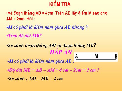 Chương I. §10. Trung điểm của đoạn thẳng