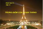 Chương I. §10. Trung điểm của đoạn thẳng