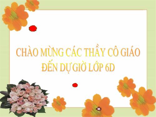 bài6. Đoạn thẳng