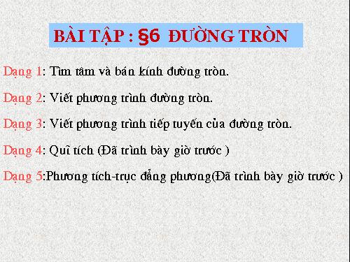 Chương II. §8. Đường tròn