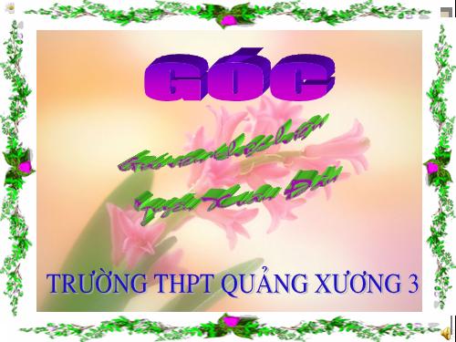 Chương II. §2. Góc