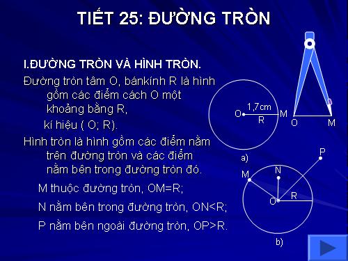 Chương II. §8. Đường tròn