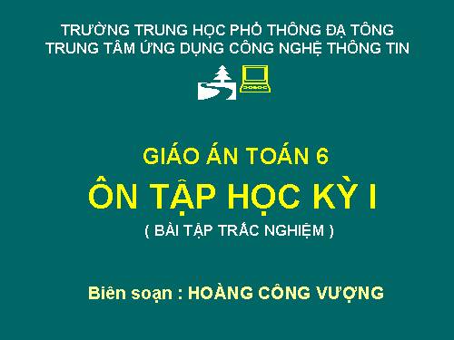 Các bài Luyện tập