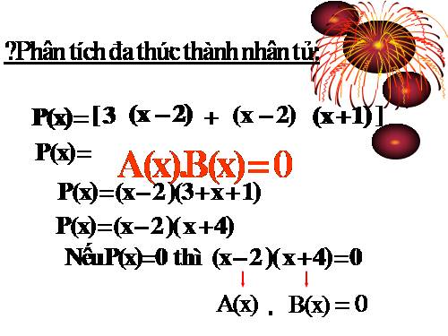 Chương III. §4. Phương trình tích