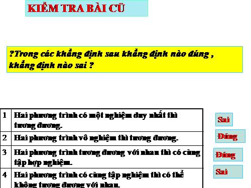 Ôn tập Chương III. Phương trình bậc nhất một ẩn