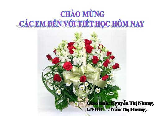 Chương IV. §1. Liên hệ giữa thứ tự và phép cộng