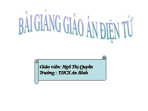 Chương I. §10. Chia đơn thức cho đơn thức