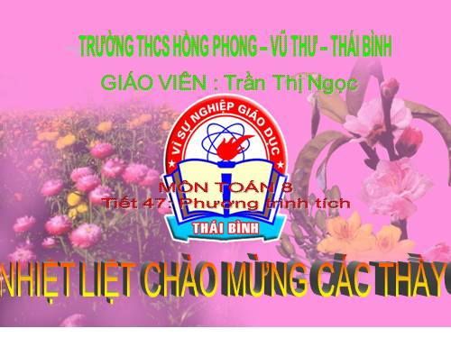 Chương III. §4. Phương trình tích