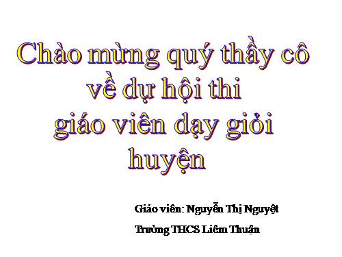 Chương III. §3. Phương trình đưa được về dạng ax + b = 0