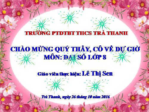 Chương I. §10. Chia đơn thức cho đơn thức