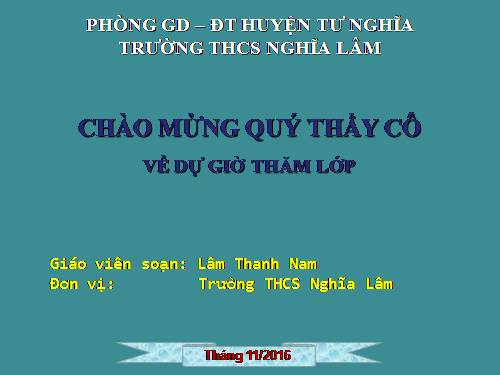 Chương II. §1. Phân thức đại số