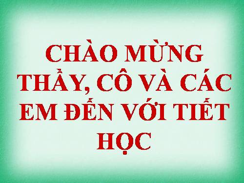 Chương IV. §3. Bất phương trình một ẩn