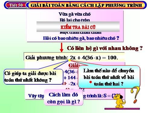 Chương III. §6. Giải bài toán bằng cách lập phương trình