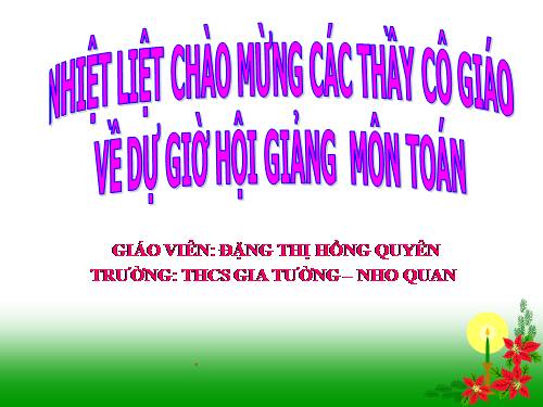 Các bài Luyện tập