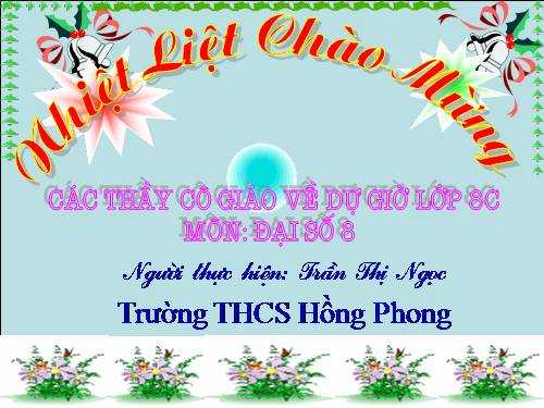 Các bài Luyện tập