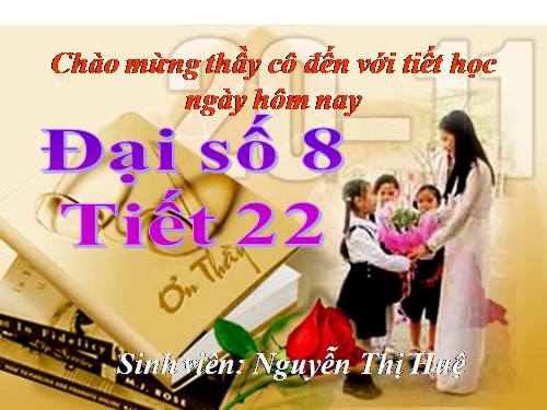 Chương II. §1. Phân thức đại số