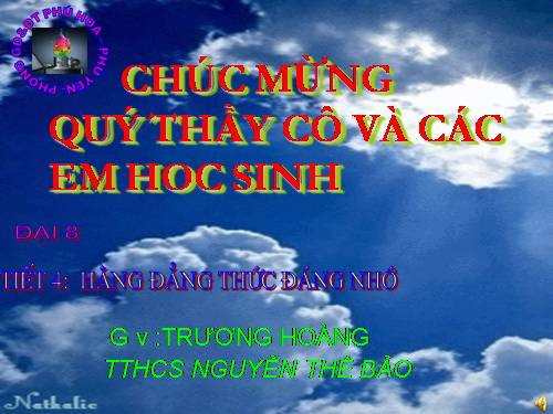 Chương I. §3. Những hằng đẳng thức đáng nhớ