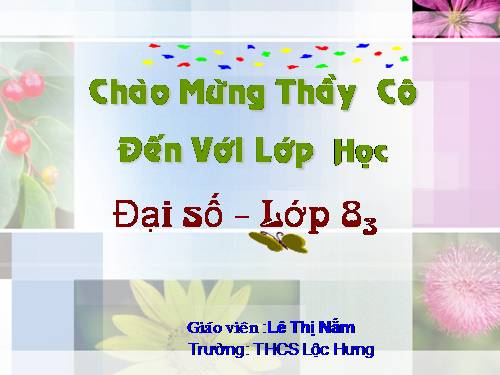 Chương IV. §3. Bất phương trình một ẩn