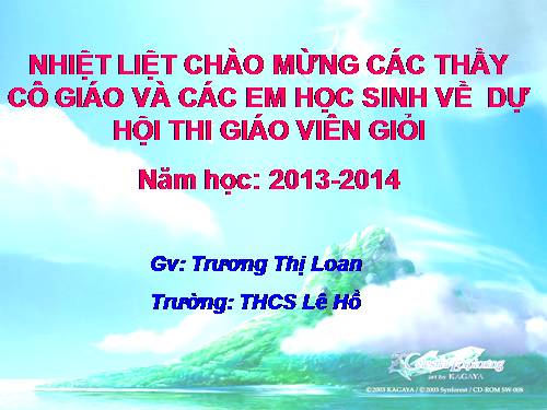 Chương II. §5. Phép cộng các phân thức đại số