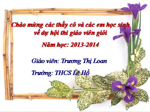 Chương II. §5. Phép cộng các phân thức đại số