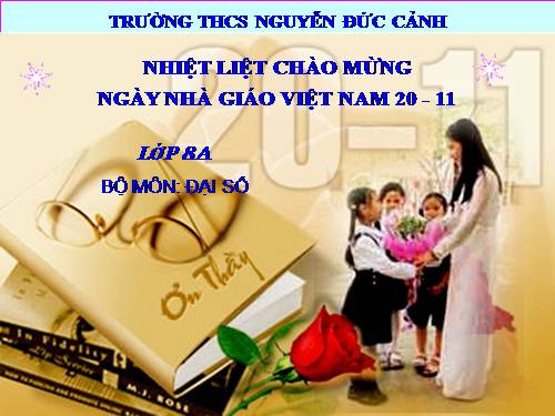 Chương II. §3. Rút gọn phân thức