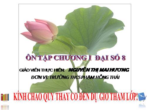 Ôn tập Chương II. Phân thức đại số