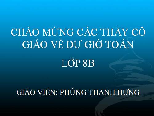 Các bài Luyện tập