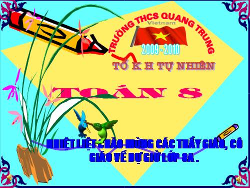 Chương IV. §3. Bất phương trình một ẩn