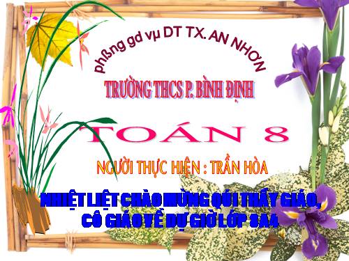 Chương I. §11. Chia đa thức cho đơn thức