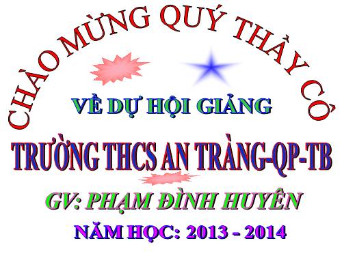 Chương II. §1. Phân thức đại số