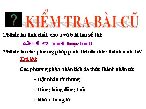 Chương III. §4. Phương trình tích