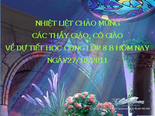 Chương II. §1. Phân thức đại số