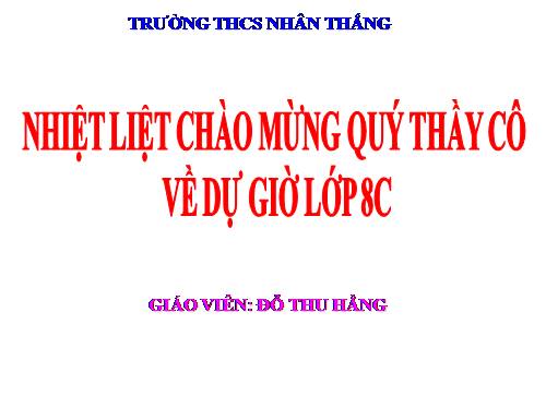 Chương I. §10. Chia đơn thức cho đơn thức