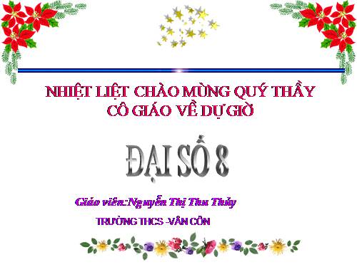 Các bài Luyện tập