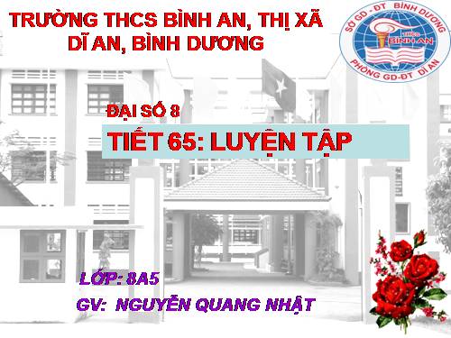 Các bài Luyện tập