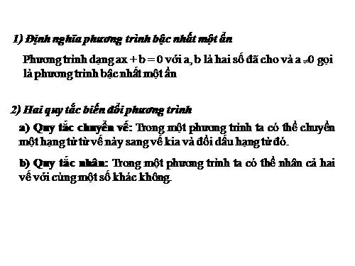 Chương IV. §4. Bất phương trình bậc nhất một ẩn