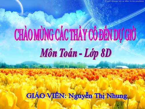 Chương I. §11. Chia đa thức cho đơn thức