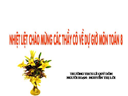 Chương II. §8. Phép chia các phân thức đại số