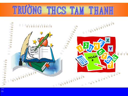 Chương I. §11. Chia đa thức cho đơn thức