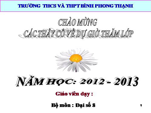 Chương II. §5. Phép cộng các phân thức đại số