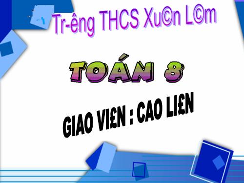 Chương II. §2. Tính chất cơ bản của phân thức