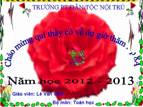 Chương II. §1. Phân thức đại số