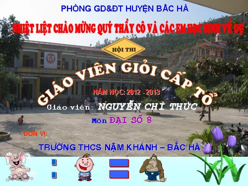 Chương I. §10. Chia đơn thức cho đơn thức