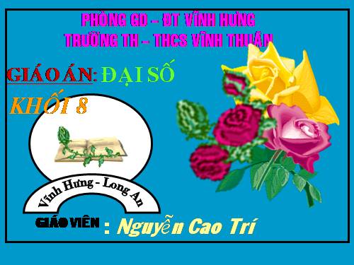 Chương II. §3. Rút gọn phân thức