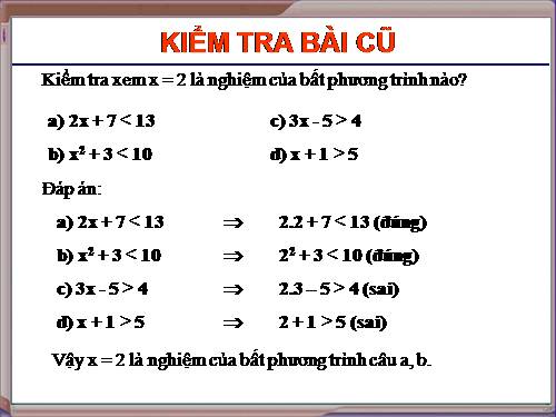 Chương IV. §4. Bất phương trình bậc nhất một ẩn