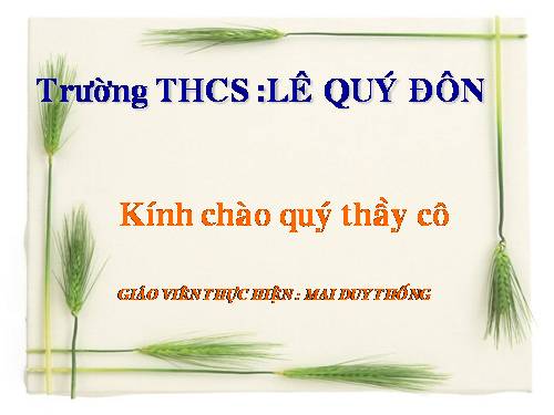 Chương II. §5. Phép cộng các phân thức đại số