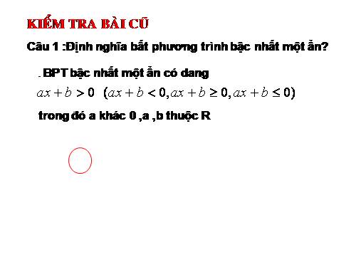 Các bài Luyện tập