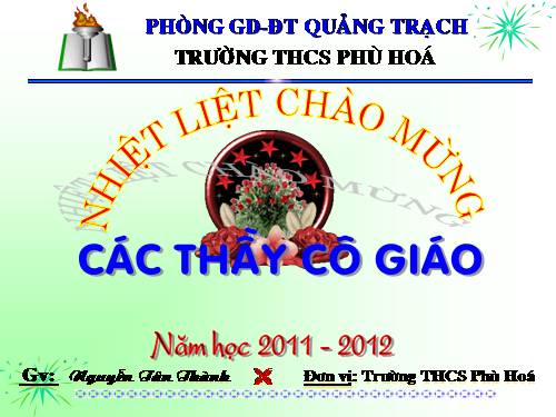 Chương III. §6. Giải bài toán bằng cách lập phương trình
